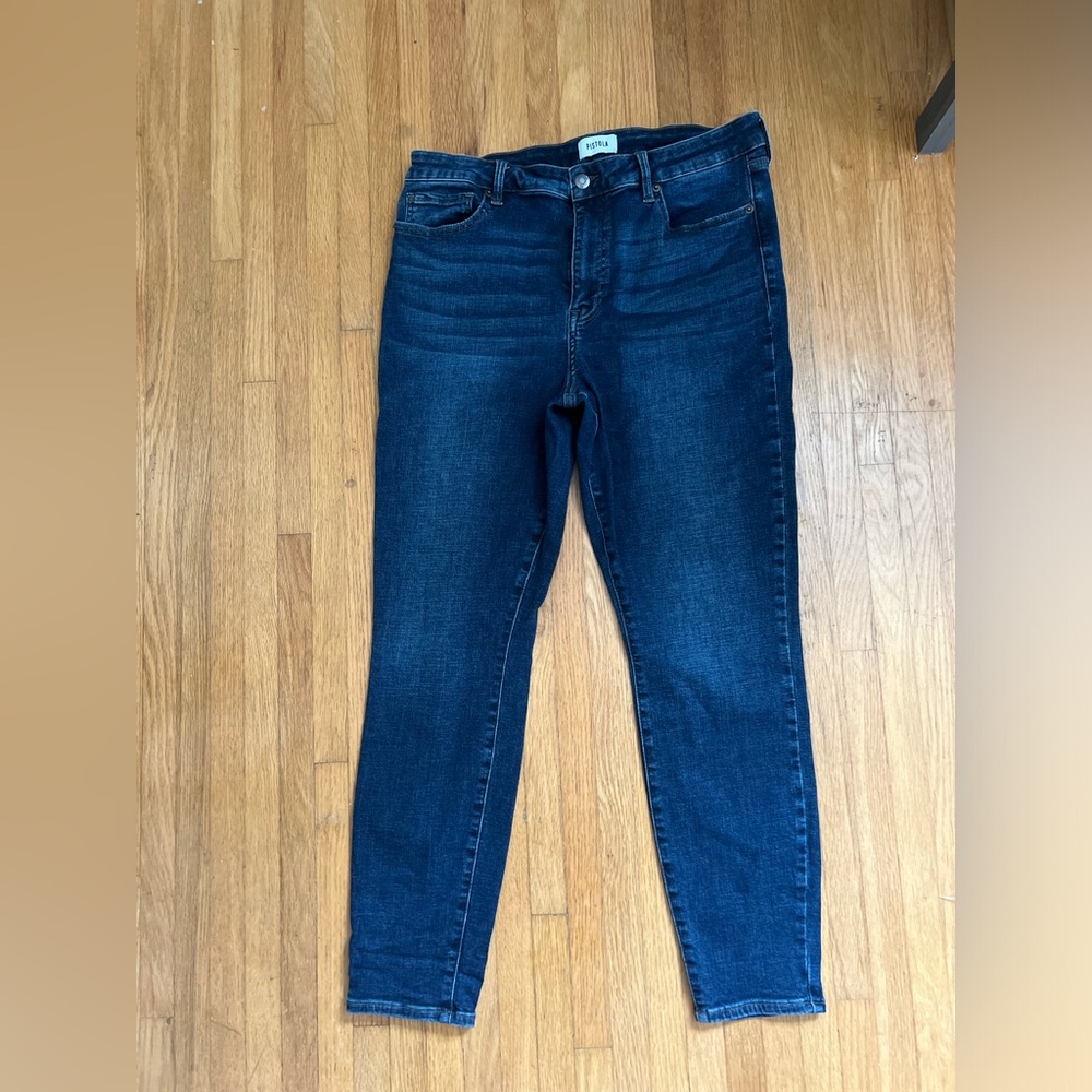 PISTOLA | High Waist Skinny Jeans